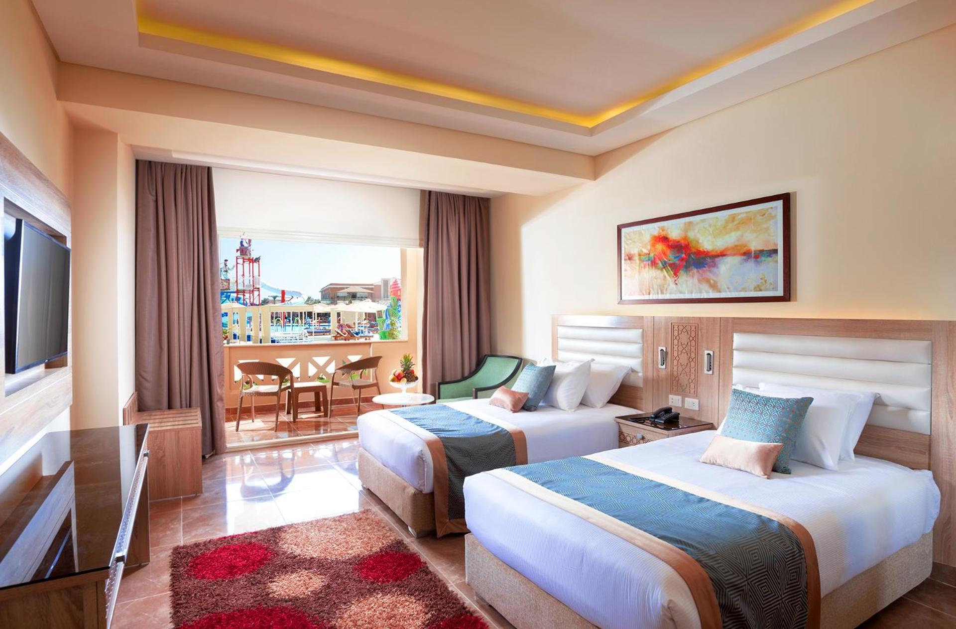 Pickalbatros Aqua Blu Resort - Hurghada Bagian luar foto