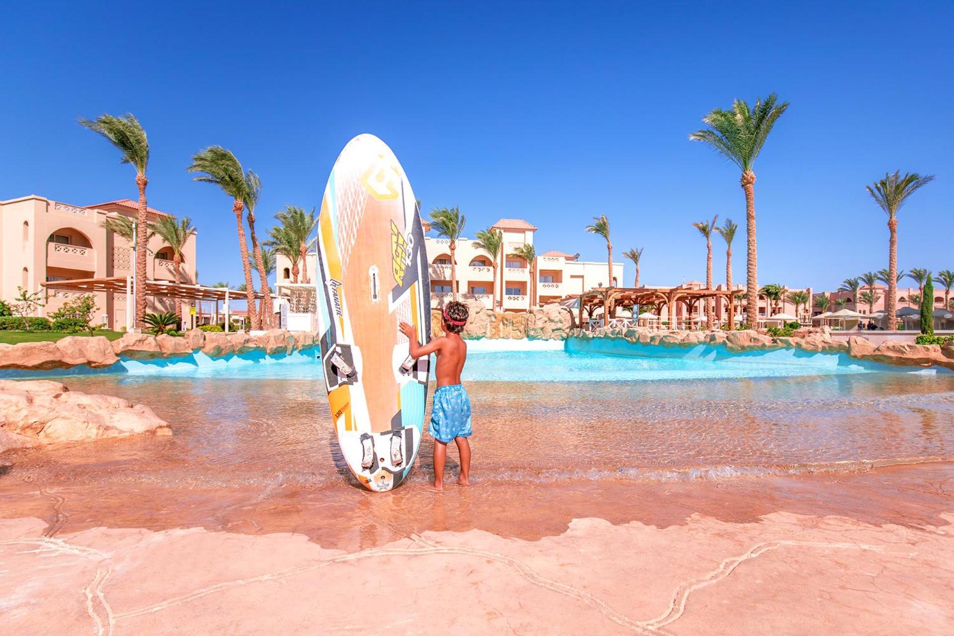 Pickalbatros Aqua Blu Resort - Hurghada Bagian luar foto
