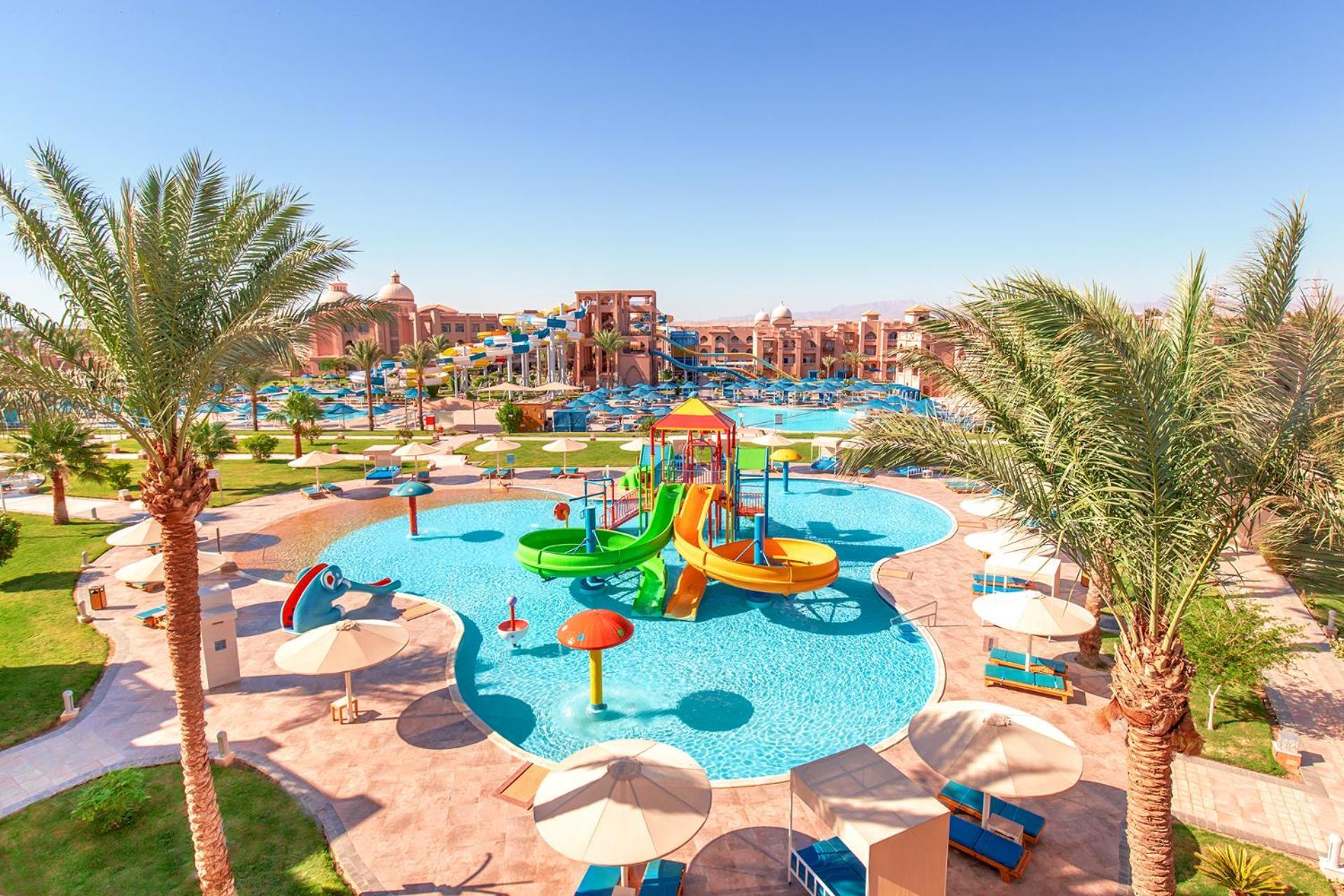 Pickalbatros Aqua Blu Resort - Hurghada Bagian luar foto