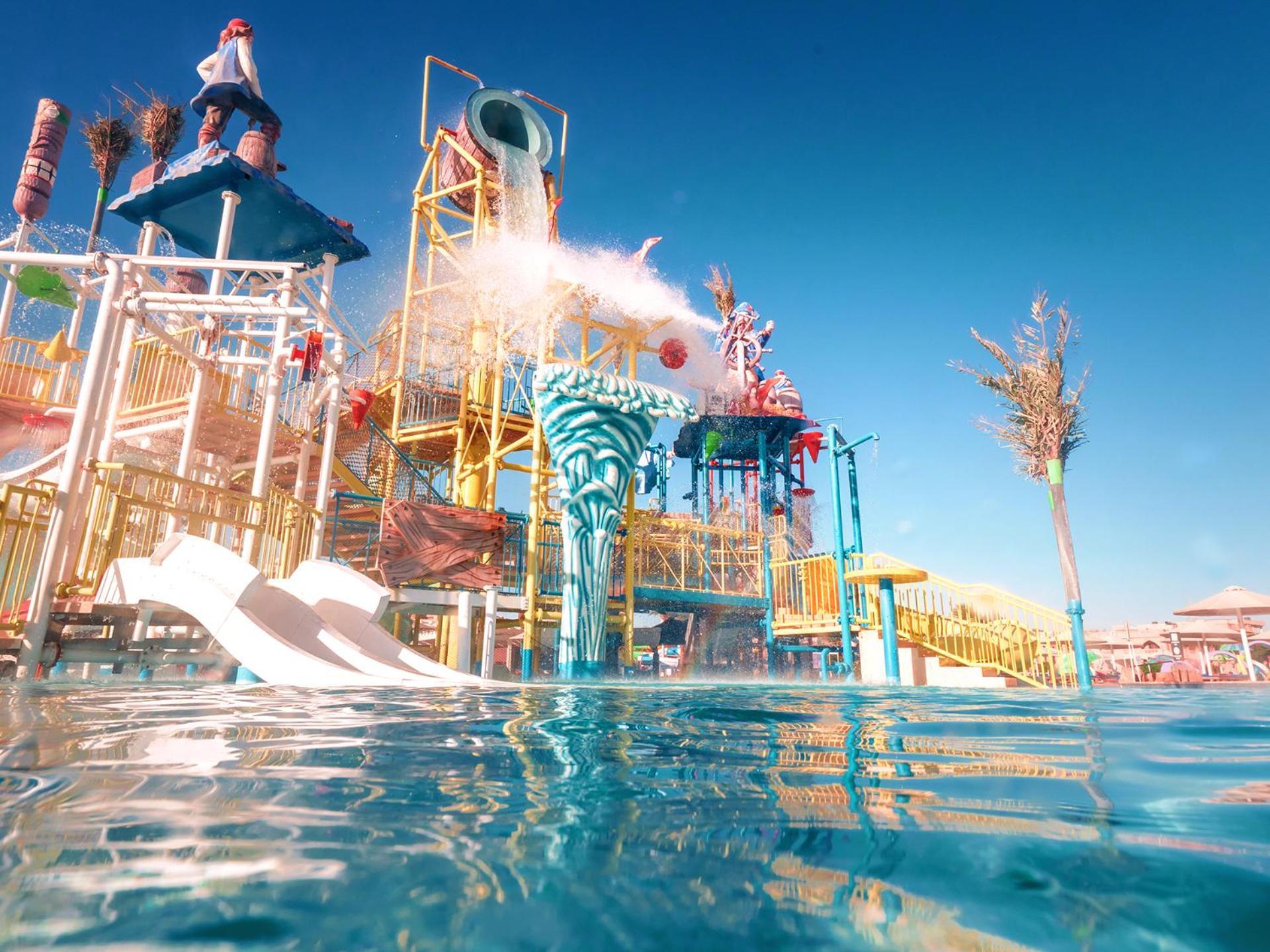 Pickalbatros Aqua Blu Resort - Hurghada Bagian luar foto
