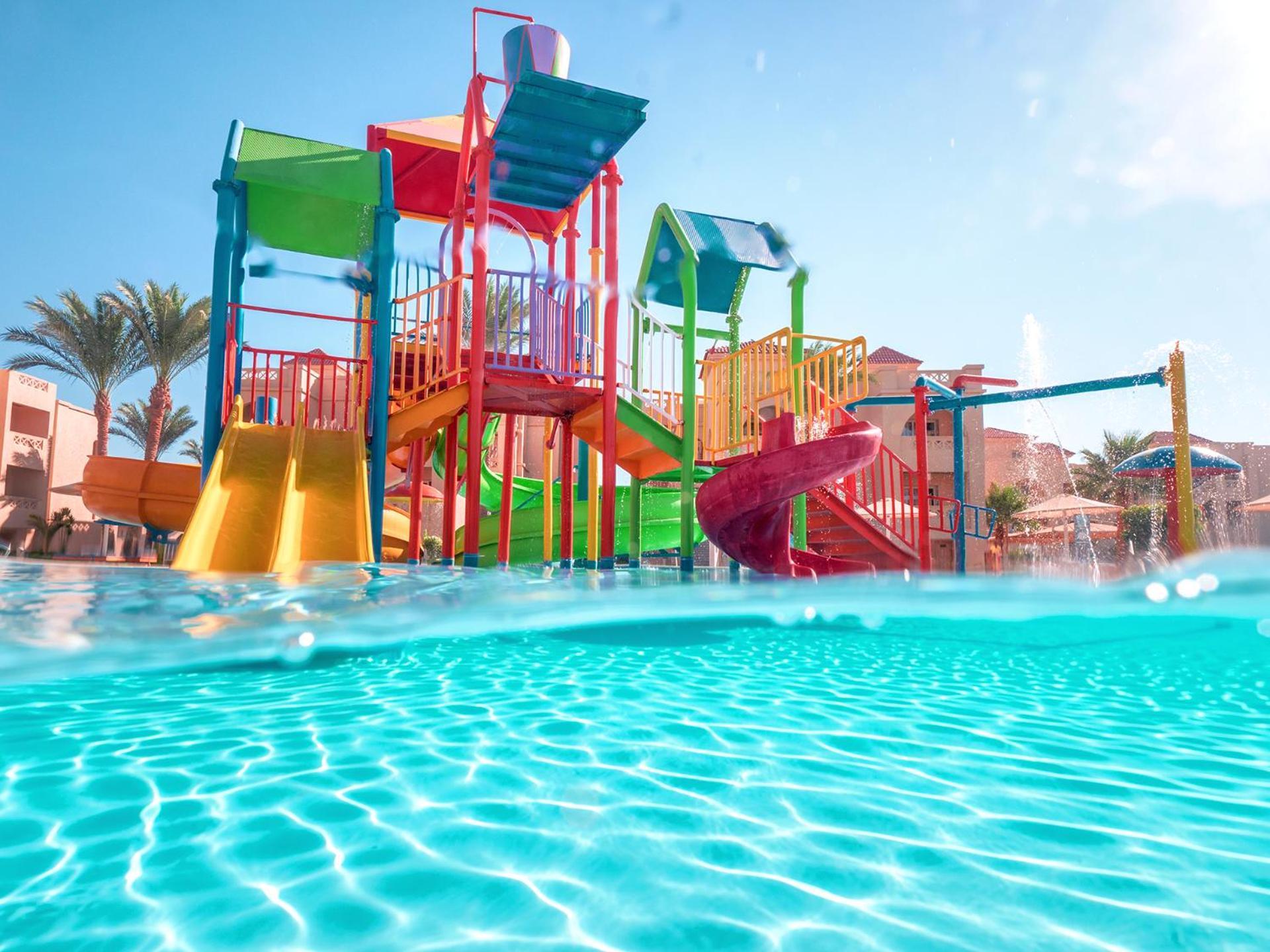 Pickalbatros Aqua Blu Resort - Hurghada Bagian luar foto