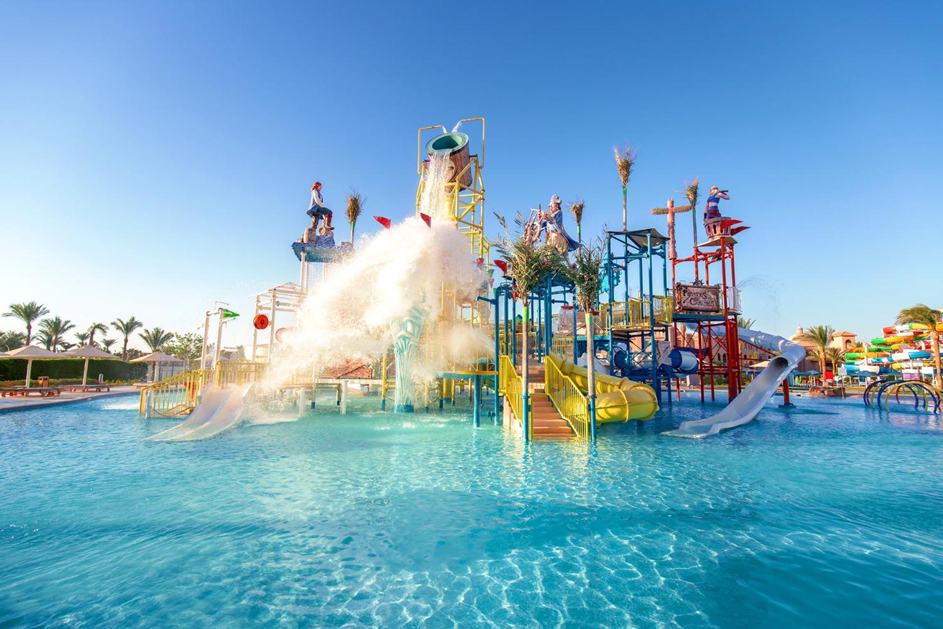 Pickalbatros Aqua Blu Resort - Hurghada Bagian luar foto