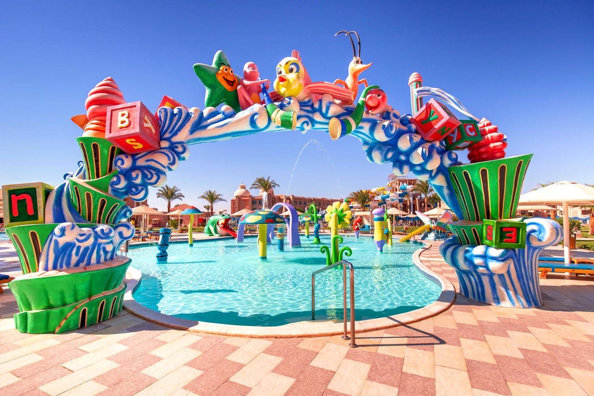 Pickalbatros Aqua Blu Resort - Hurghada Bagian luar foto