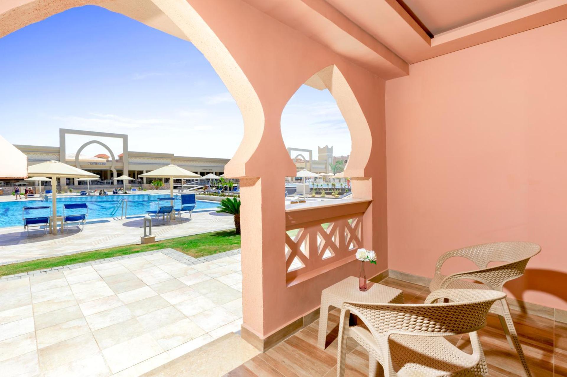 Pickalbatros Aqua Blu Resort - Hurghada Bagian luar foto