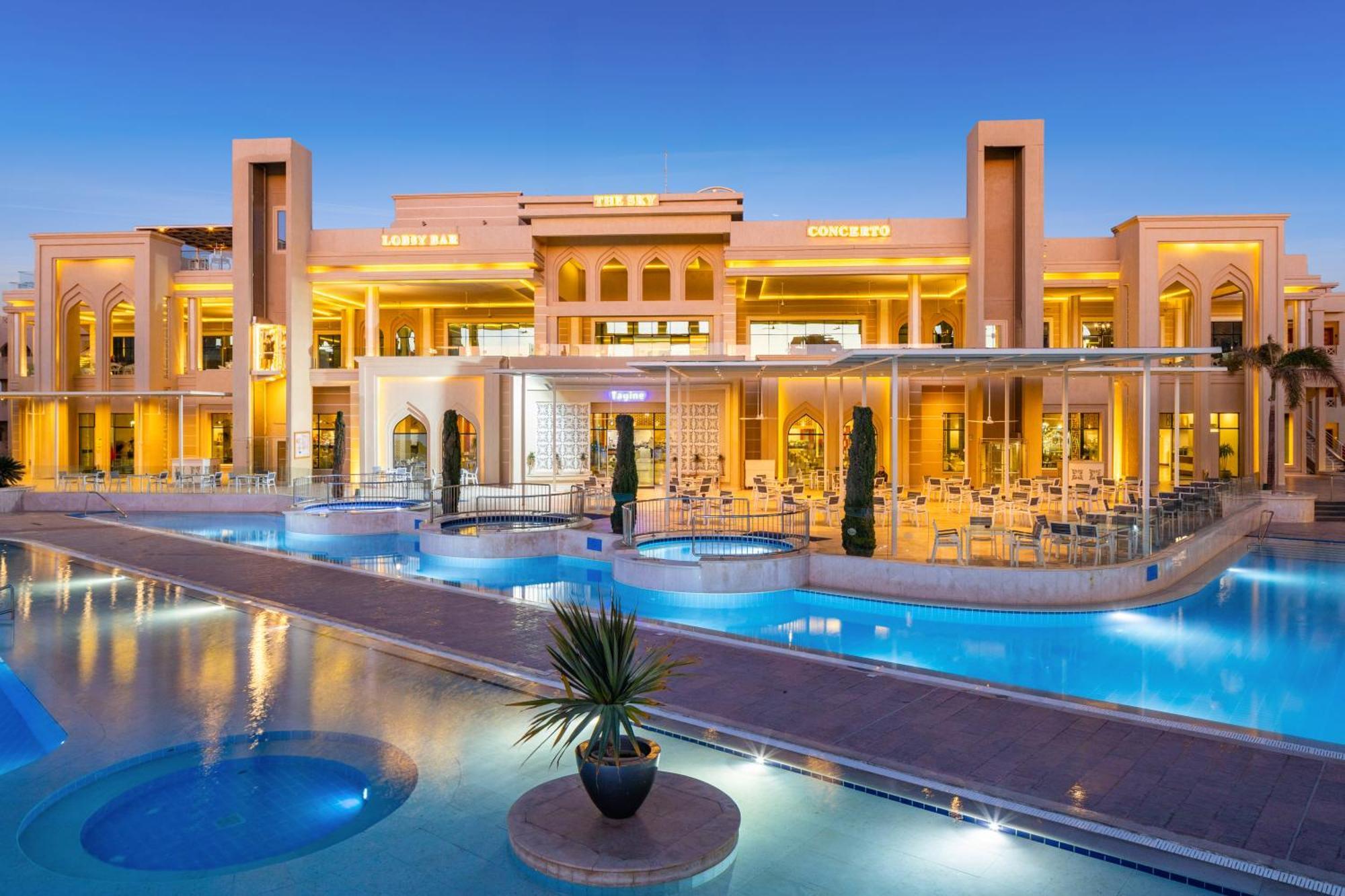 Pickalbatros Aqua Blu Resort - Hurghada Bagian luar foto